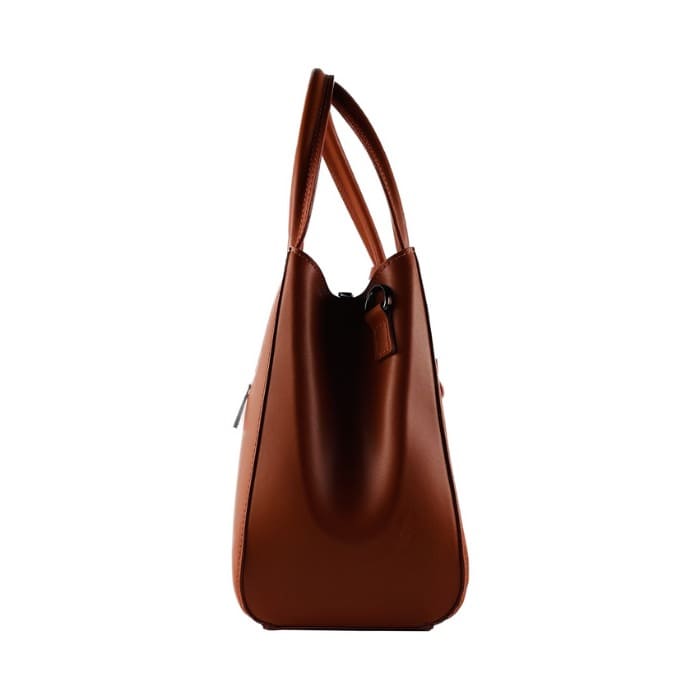 Leder Handtasche Damen "GENUA