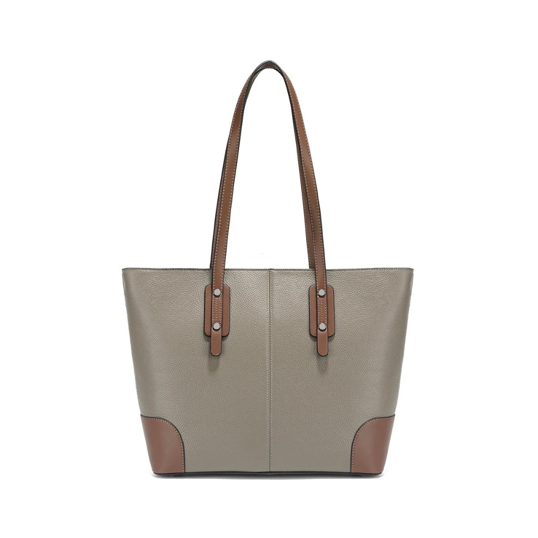 Ladies Shopper - Leather Handbag "ABU DHABI"