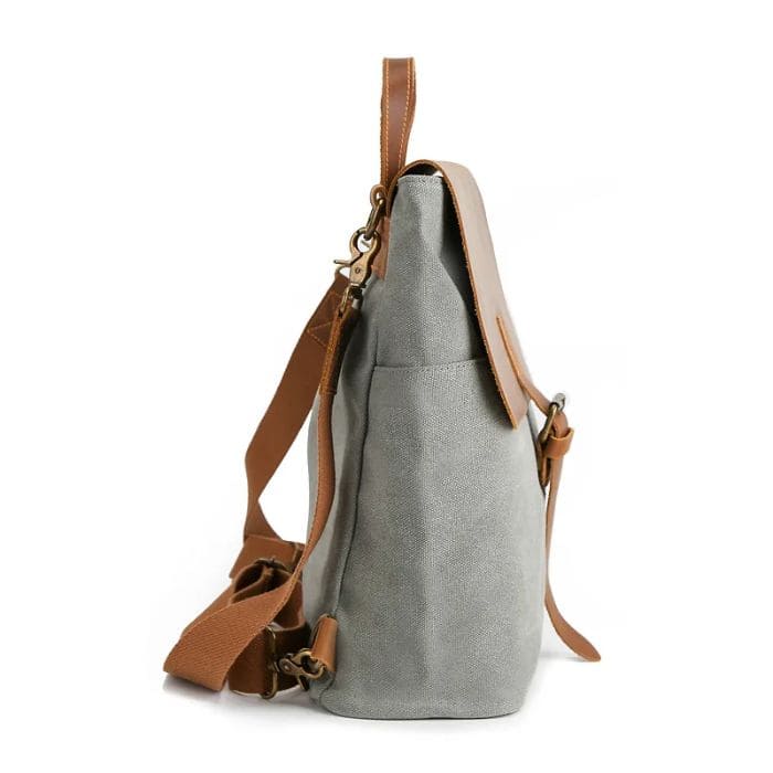 Designer Rucksack - Canvas & Leder - WALLTON™