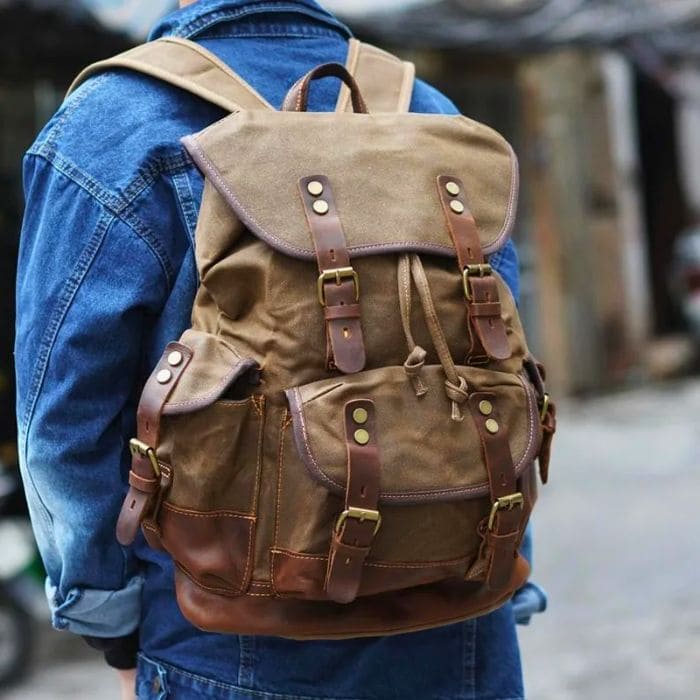 Vintage Rucksack im Bergsteiger-Design - WALLTON™