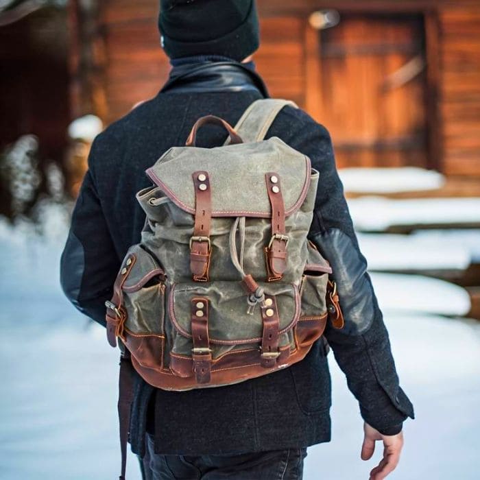 Vintage Rucksack im Bergsteiger-Design - WALLTON™