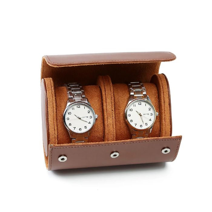 Watch box 1-3 made of premium leather "VIENNA"