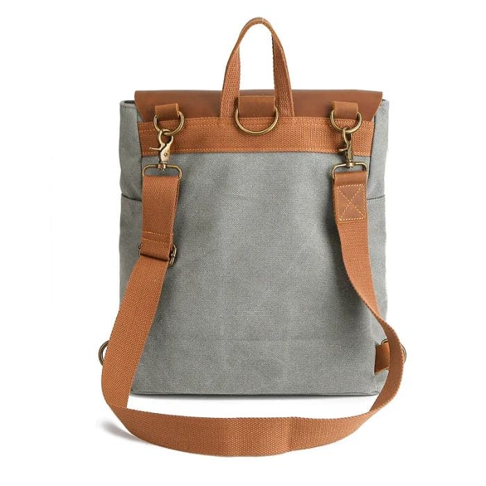 Designer Rucksack - Canvas & Leder - WALLTON™