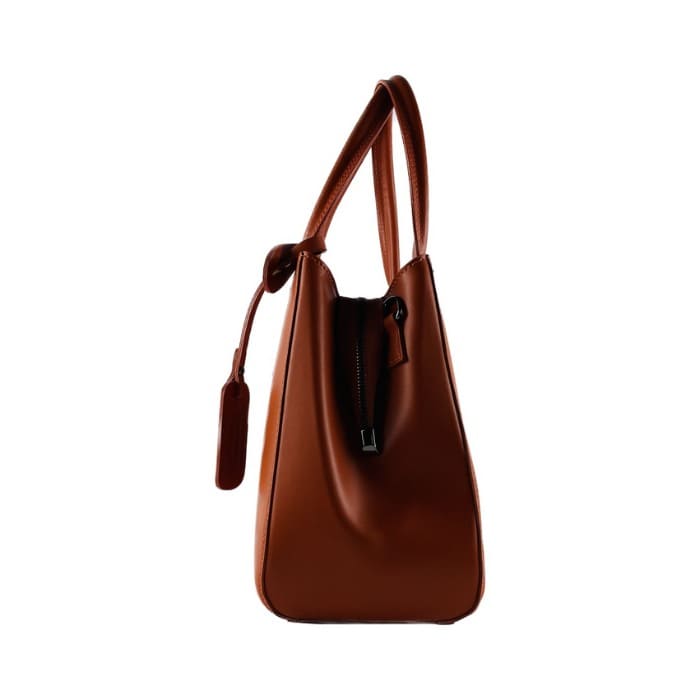 Leder Handtasche Damen "GENUA