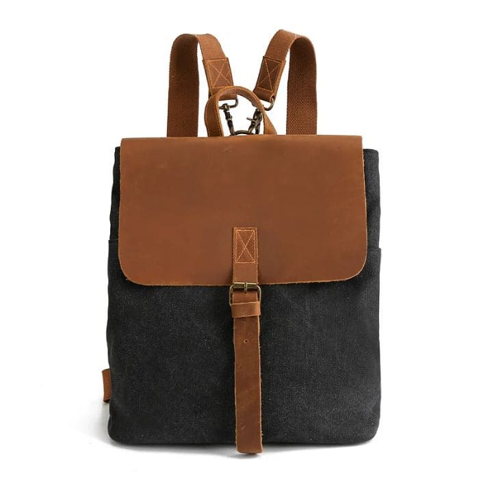 Designer Rucksack - Canvas & Leder - WALLTON™