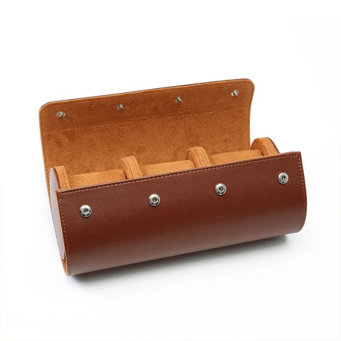 Watch box 1-3 made of premium leather "VIENNA"