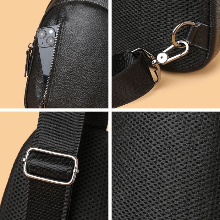 Crossbody Umhängetasche - Premium Leder - WALLTON™