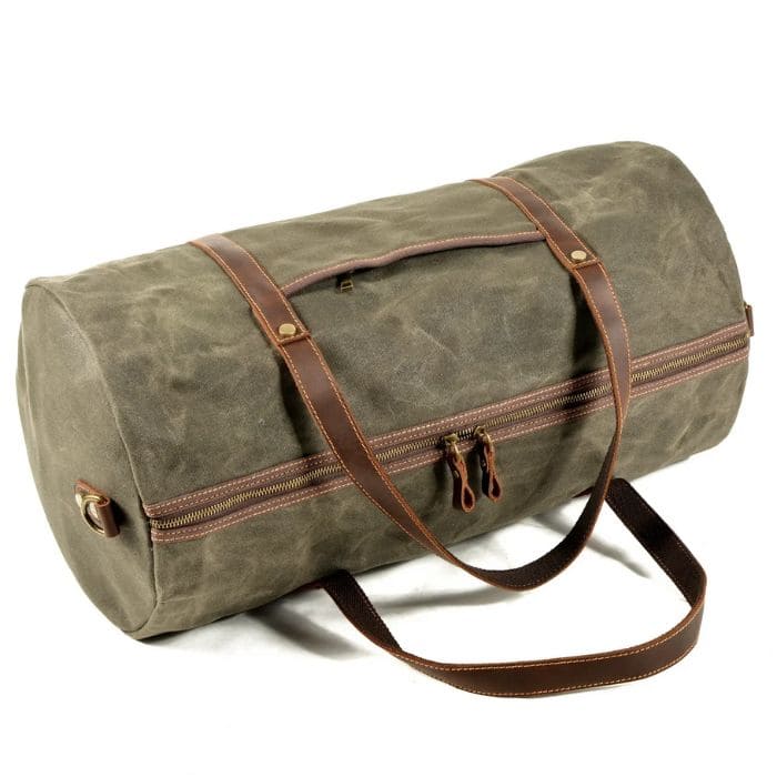 Retro Reisetasche - Canvas & Leder - WALLTON™