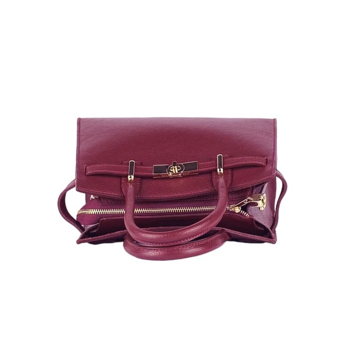 Leder Handtasche Damen "MAILAND