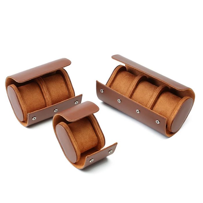 Watch box 1-3 made of premium leather "VIENNA"