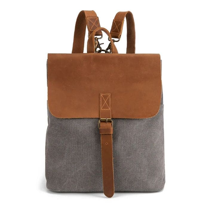 Designer Rucksack - Canvas & Leder - WALLTON™