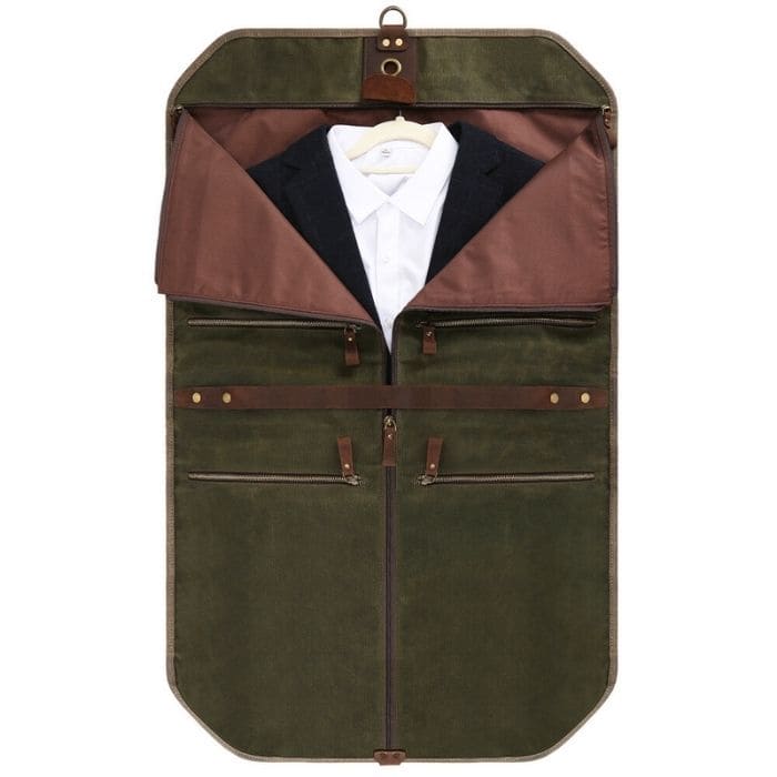 Vantage Anzugtasche - Canvas Leder - WALLTON™