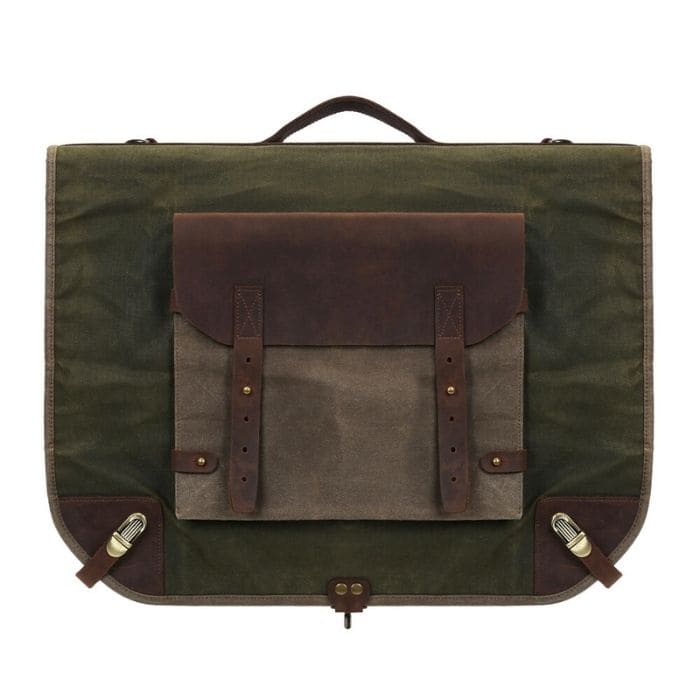 Vantage Anzugtasche - Canvas Leder - WALLTON™