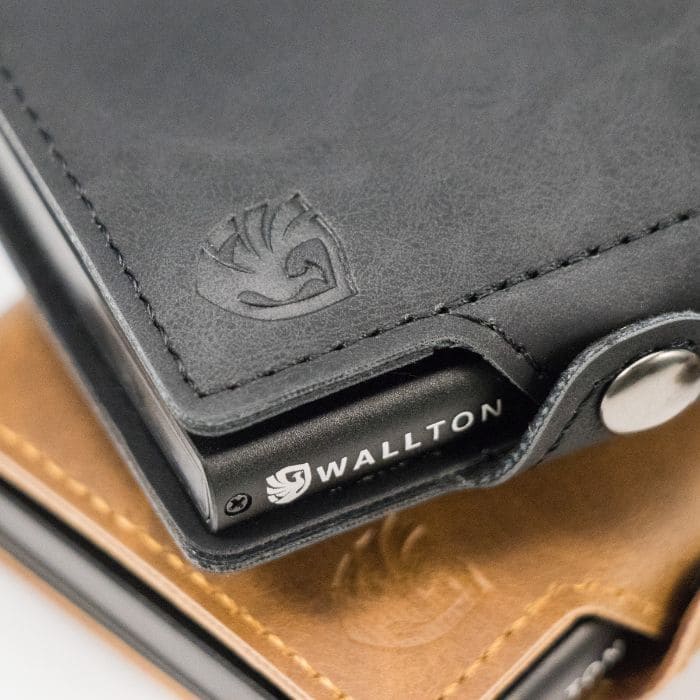 Smart Wallet mit Münzfach - Vegane Leder - WALLTON™