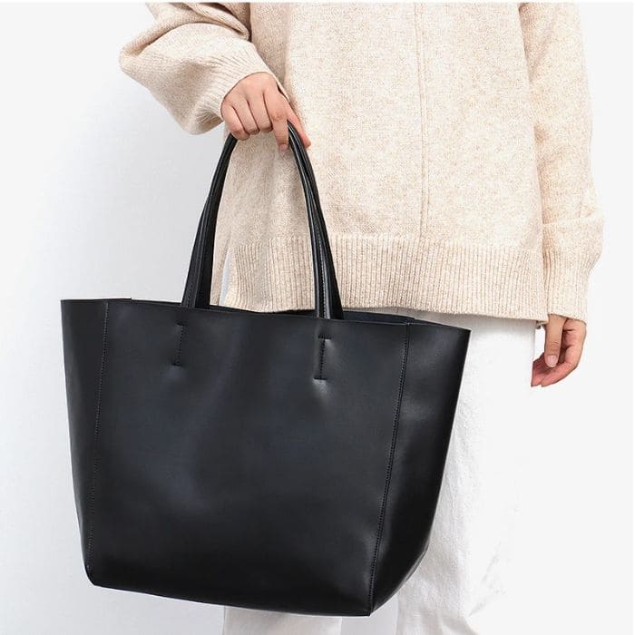 Große Damen Handtasche - Premium Leder - WALLTON™