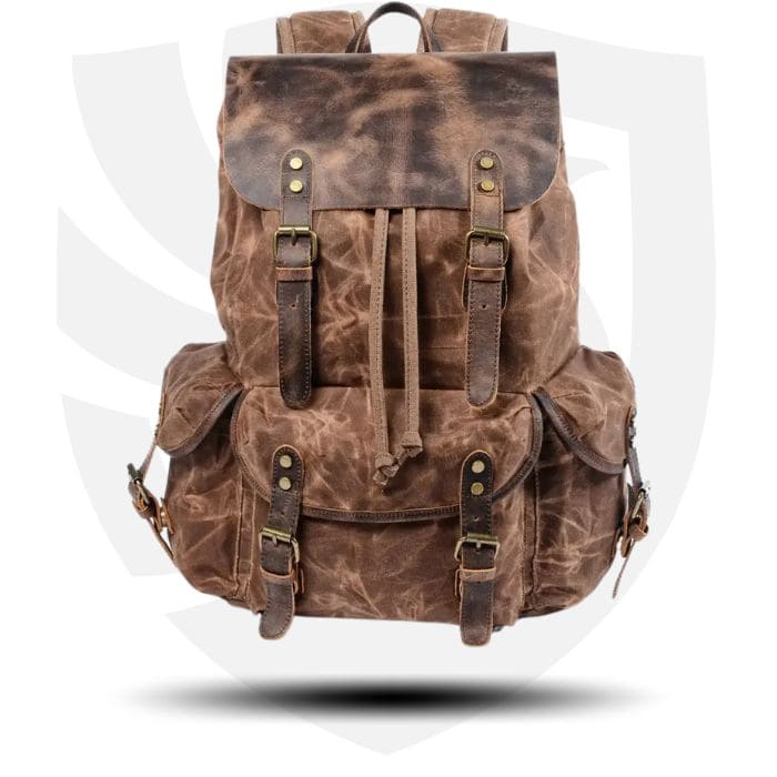 Canvas Rucksack im Bergsteiger-Stile "BOZEN - WALLTON™