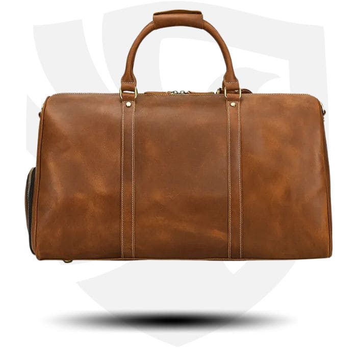 Leder Reisetasche mit schuhfach   - Weekender - WALLTON™