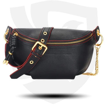 Bauchtasche Damen Leder Gürteltasche WALLTON™